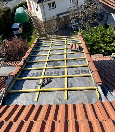 Pose de tuile à Dampmart (77400) en Seine et marne (77)